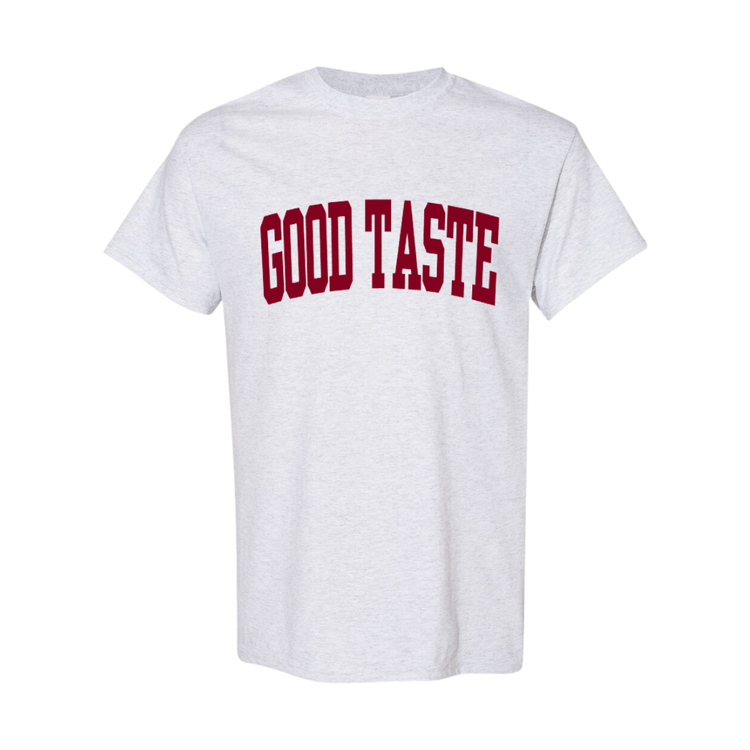 VARSITY GOOD TASTE TEE