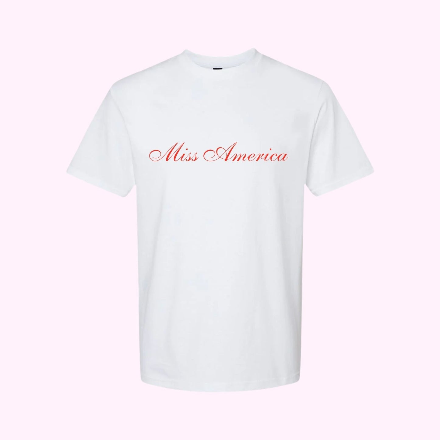 Miss America Fourth of July T-Shirt in White