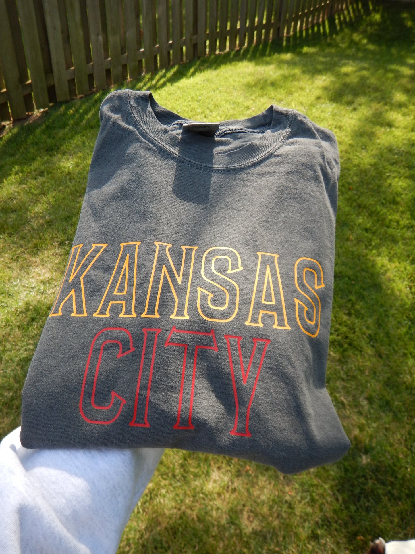 KANSAS CITY FOOTBALL VINTAGE BAND TEE