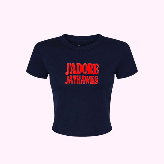 J’Adore Jayhawks Baby Tee
