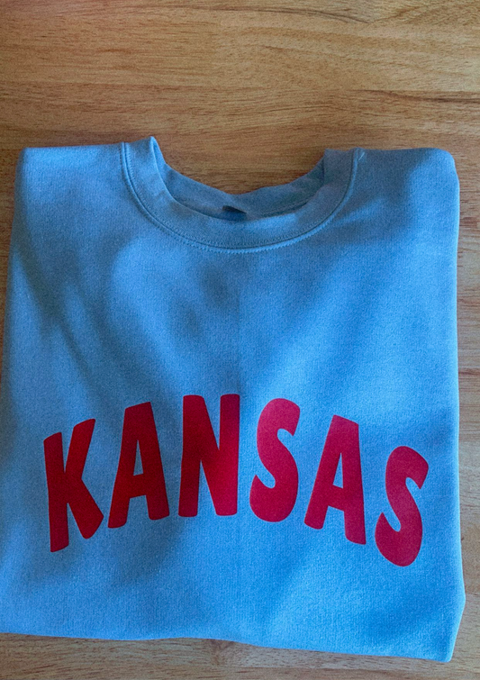 KANSAS CREWNECK SWEATSHIRT