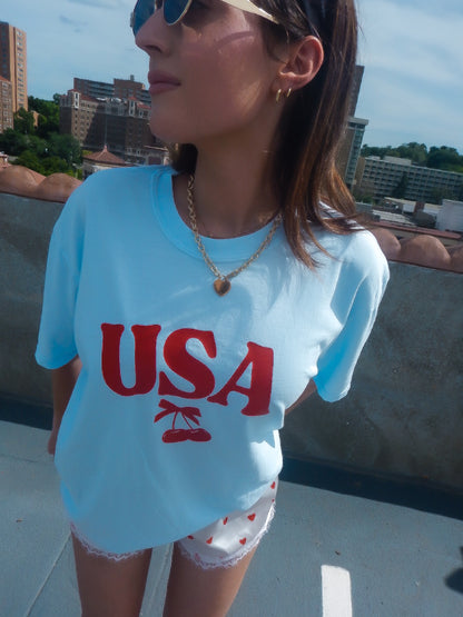 USA Cherry Tee