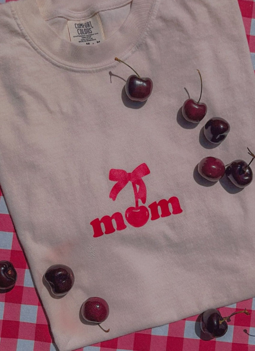 Cherry Mom Tee