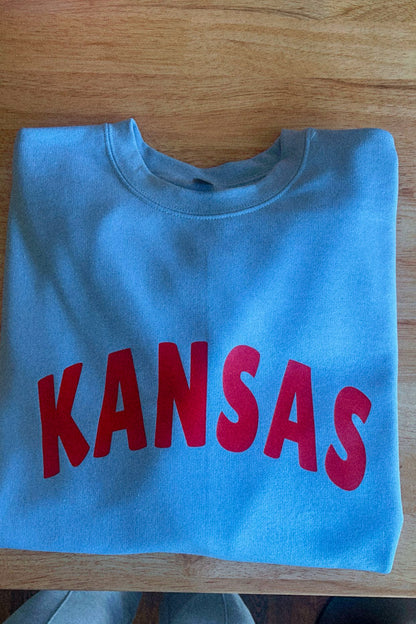 KANSAS CREWNECK SWEATSHIRT