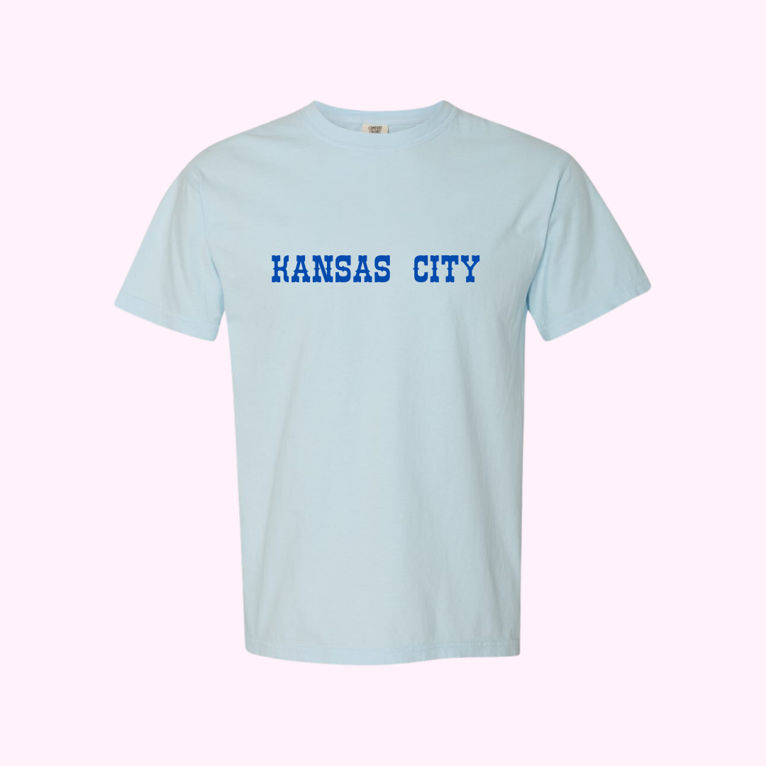 Kansas City Cowgirl Vibe Cute Trendy Kansas City Baseball T-Shirt