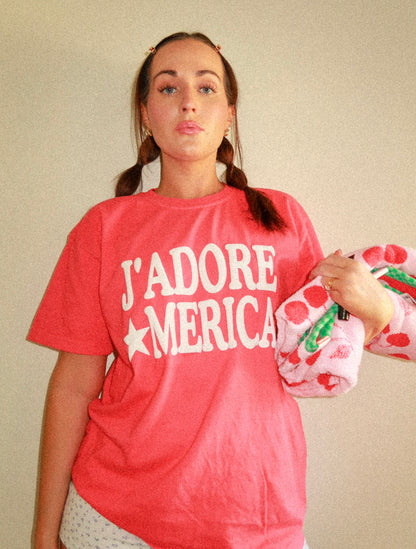 Model from waist up with soft lighting and shirt centered in frame