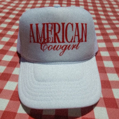 American Cowgirl Trucker Hat