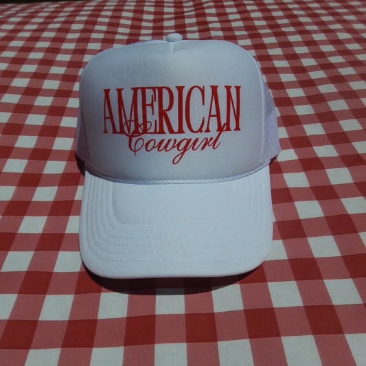 American Cowgirl Trucker Hat