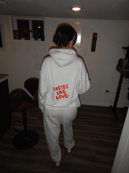 TASTES LIKE LOVE CHERRY HOODIE (part of a set)