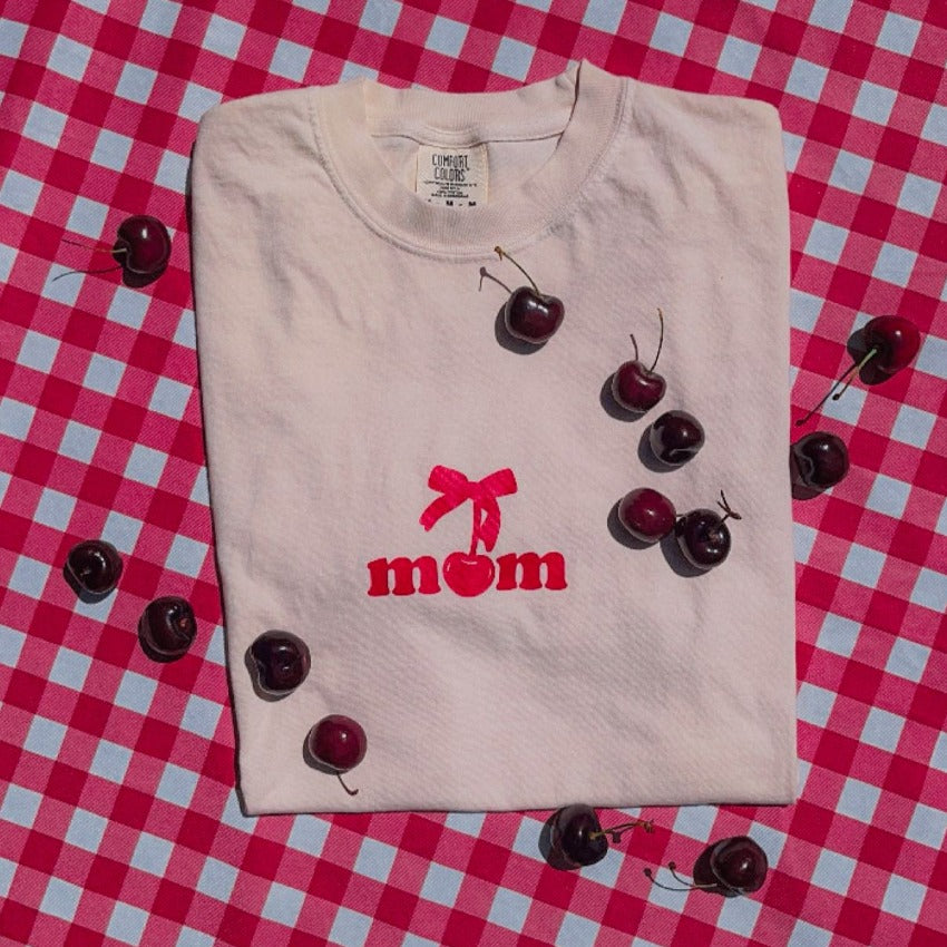 Cherry Mom Tee