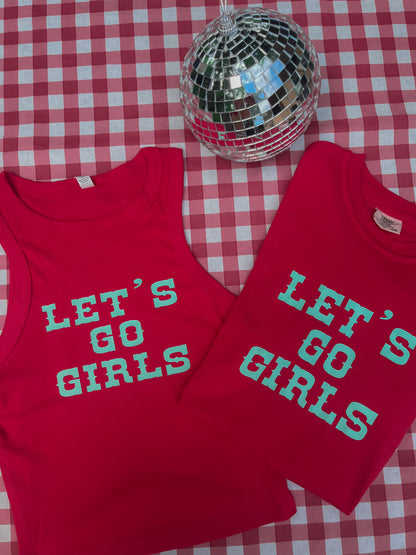 Let’s Go Girls KC Women’s Soccer Tee