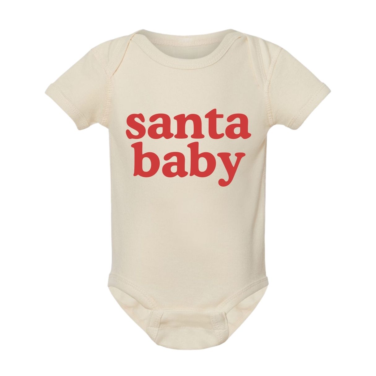 SANTA BABY FESTIVE ONESIE